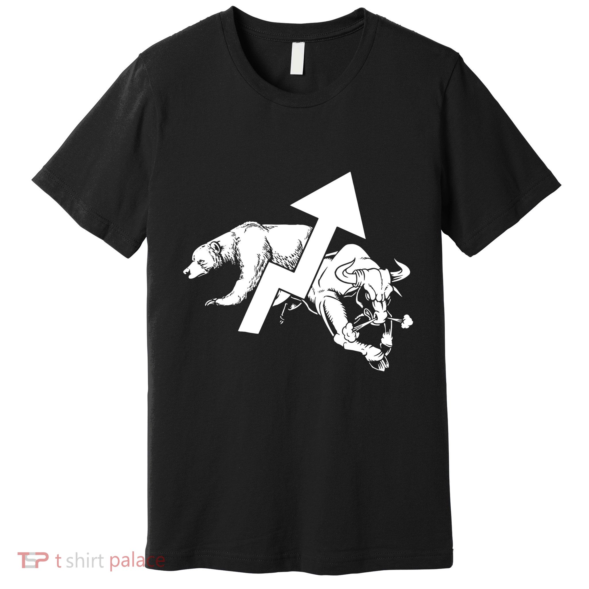 Day Trading Bear Bull Stock Market Day Trader Premium T-Shirt