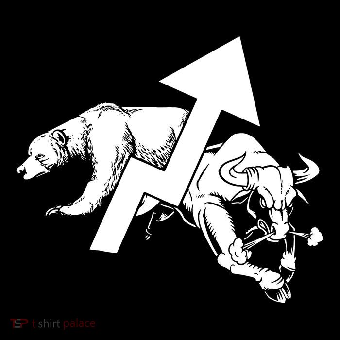 Day Trading Bear Bull Stock Market Day Trader Baby Bodysuit
