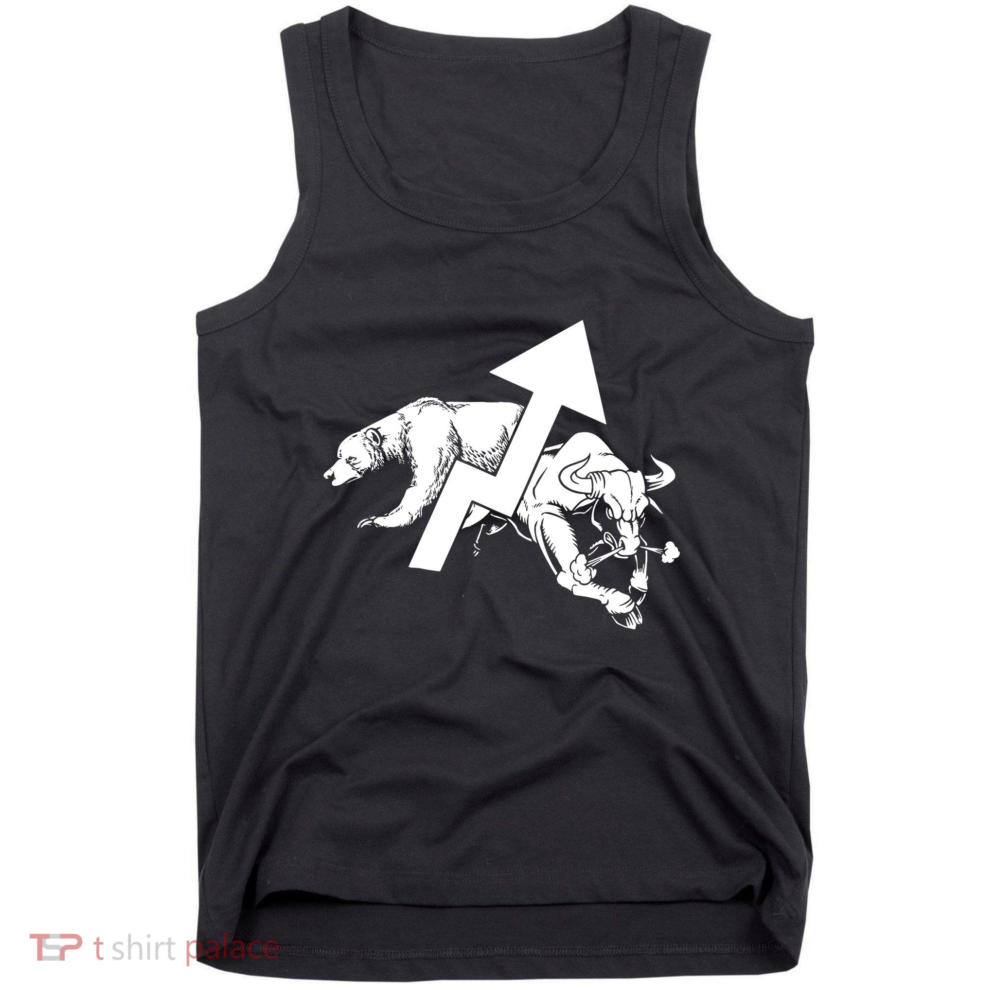Day Trading Bear Bull Stock Market Day Trader Tank Top