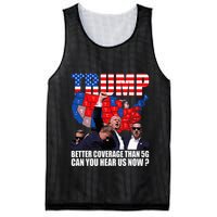 Donald Trump Better Coverage Than 5g Can You Hear Us Now Mesh Reversible Basketball Jersey Tank