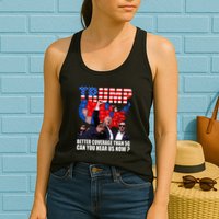 Donald Trump Better Coverage Than 5g Can You Hear Us Now Womens Tank Top
