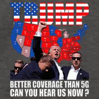 Donald Trump Better Coverage Than 5g Can You Hear Us Now Vector Backpack