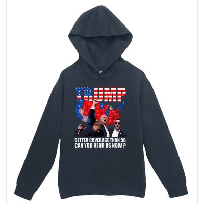 Donald Trump Better Coverage Than 5g Can You Hear Us Now Urban Pullover Hoodie