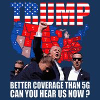 Donald Trump Better Coverage Than 5g Can You Hear Us Now Infant Baby Jersey Bodysuit