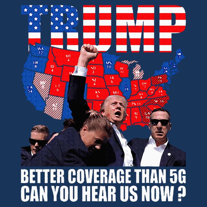 Donald Trump Better Coverage Than 5g Can You Hear Us Now Infant Baby Jersey Bodysuit