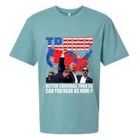 Donald Trump Better Coverage Than 5g Can You Hear Us Now Sueded Cloud Jersey T-Shirt