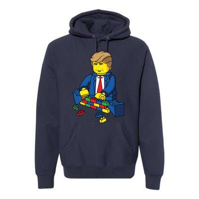 Donald Trump Build A Wall Premium Hoodie