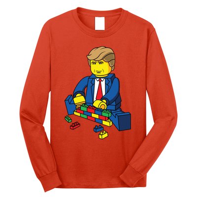 Donald Trump Build A Wall Long Sleeve Shirt