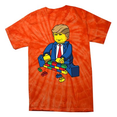 Donald Trump Build A Wall Tie-Dye T-Shirt