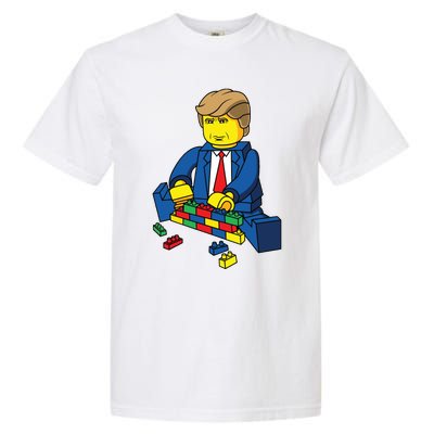 Donald Trump Build A Wall Garment-Dyed Heavyweight T-Shirt