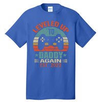 Daddy To Be Again Funny Gift Leveled Up To Daddy Gift Cute Gift Tall T-Shirt