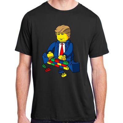 Donald Trump Build A Wall Adult ChromaSoft Performance T-Shirt