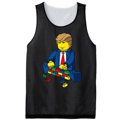 Donald Trump Build A Wall Mesh Reversible Basketball Jersey Tank