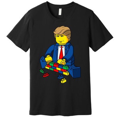 Donald Trump Build A Wall Premium T-Shirt