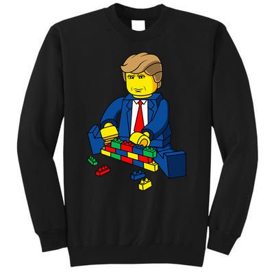 Donald Trump Build A Wall Tall Sweatshirt