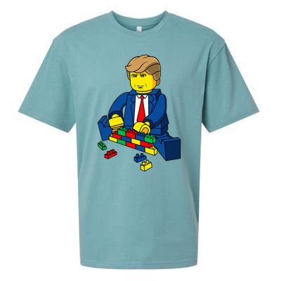 Donald Trump Build A Wall Sueded Cloud Jersey T-Shirt