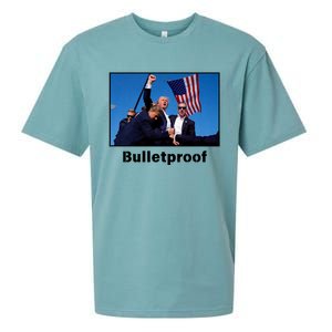 Donald Trump Bulletproof 2024 Presidential Candidate 45 Sueded Cloud Jersey T-Shirt