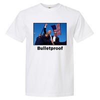 Donald Trump Bulletproof 2024 Presidential Candidate 45 Garment-Dyed Heavyweight T-Shirt