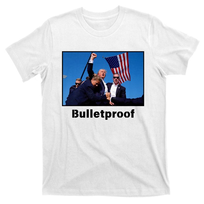 Donald Trump Bulletproof 2024 Presidential Candidate 45 T-Shirt