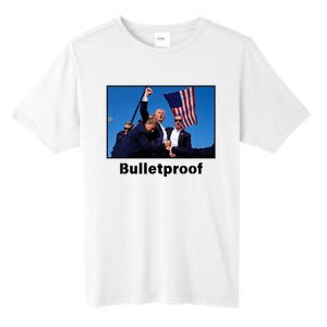 Donald Trump Bulletproof 2024 Presidential Candidate 45 Tall Fusion ChromaSoft Performance T-Shirt