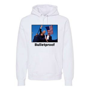 Donald Trump Bulletproof 2024 Presidential Candidate 45 Premium Hoodie