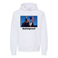 Donald Trump Bulletproof 2024 Presidential Candidate 45 Premium Hoodie