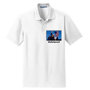 Donald Trump Bulletproof 2024 Presidential Candidate 45 Dry Zone Grid Polo