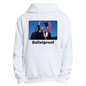 Donald Trump Bulletproof 2024 Presidential Candidate 45 Urban Pullover Hoodie