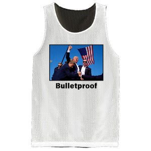 Donald Trump Bulletproof 2024 Presidential Candidate 45 Mesh Reversible Basketball Jersey Tank