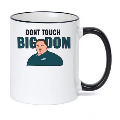 Dont Touch Big Dom 11oz Black Color Changing Mug