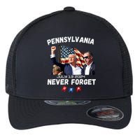 Donald Trump Butler Pennsylvania Never Forget Flexfit Unipanel Trucker Cap