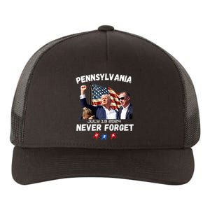 Donald Trump Butler Pennsylvania Never Forget Yupoong Adult 5-Panel Trucker Hat