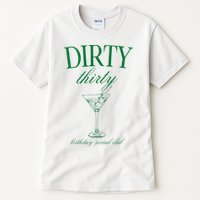 Dirty Thirty Birthday Social Club Retro Green Martini Tall T-Shirt