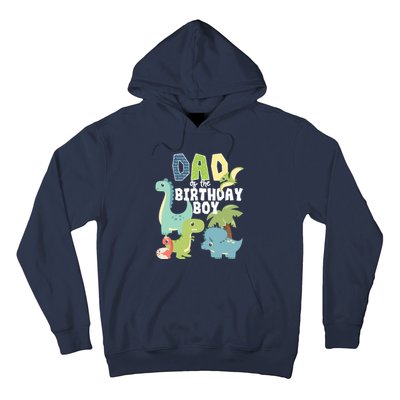 Dinosaurs Theme Birthday Dad Of The Birthday Boy Dinosaur Hoodie