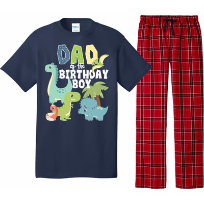 Dinosaurs Theme Birthday Dad Of The Birthday Boy Dinosaur Pajama Set