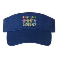 Dare To Be Yours Autism Awareness Superheroes Gift Valucap Bio-Washed Visor