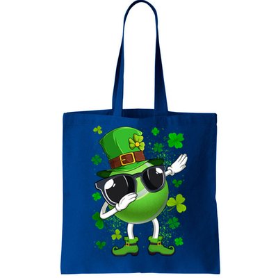 Dabbing Tennis Ball Leprechaun Saint Patrick's Day Meaningful Gift Tote Bag