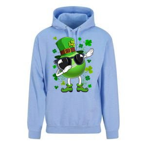 Dabbing Tennis Ball Leprechaun Saint Patrick's Day Meaningful Gift Unisex Surf Hoodie