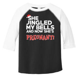 Dad To Be Funny Christmas Pregnancy Announcement Toddler Fine Jersey T-Shirt