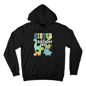 Dinosaurs Theme Birthday Sister Of The Birthday Boy Dinosaur Hoodie