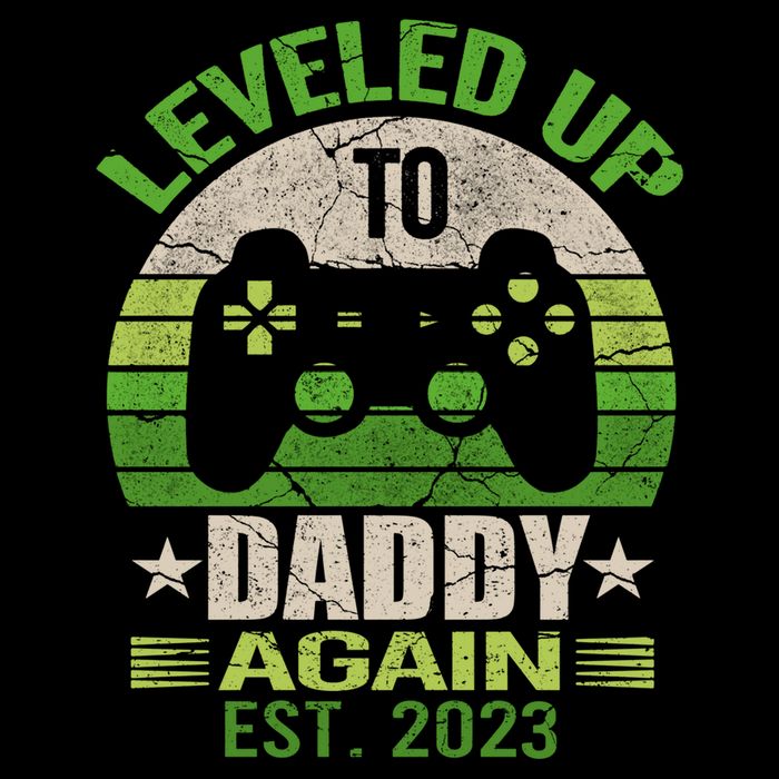 Daddy To Be Again Leveled Up To Daddy Gift Cute Gift Cooling Performance Crew T-Shirt