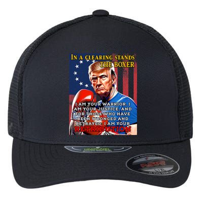 Donald Trump Boxer Indicted Jail Arrest Trump Mugshot Flexfit Unipanel Trucker Cap