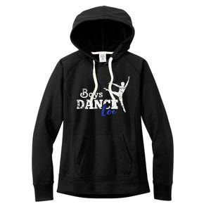 Dance Too Ballet Dancer I Funny Men Dancer Gift Women's Fleece Hoodie