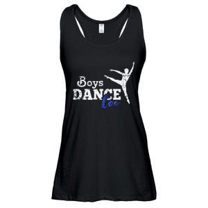 Dance Too Ballet Dancer I Funny Men Dancer Gift Ladies Essential Flowy Tank