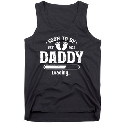 Daddy To Be Soon To Be Daddy 2024 Tank Top