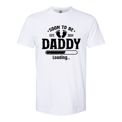 Daddy To Be Soon To Be Daddy 2024 Softstyle CVC T-Shirt