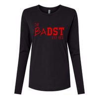 Dst The Badst Est 1913 Soror Delta Womens Cotton Relaxed Long Sleeve T-Shirt