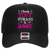 Dance Teacher Ballet Hip Hop Tap Dance Thank You Recital High Crown Mesh Back Trucker Hat