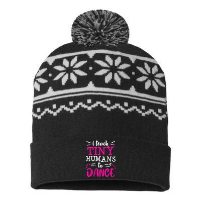 Dance Teacher Ballet Hip Hop Tap Dance Thank You Recital USA-Made Snowflake Beanie