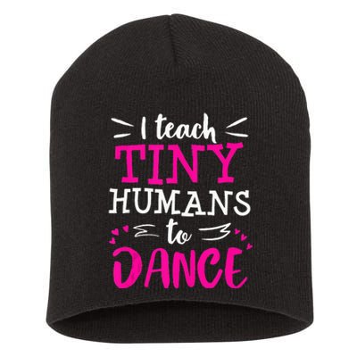 Dance Teacher Ballet Hip Hop Tap Dance Thank You Recital Short Acrylic Beanie